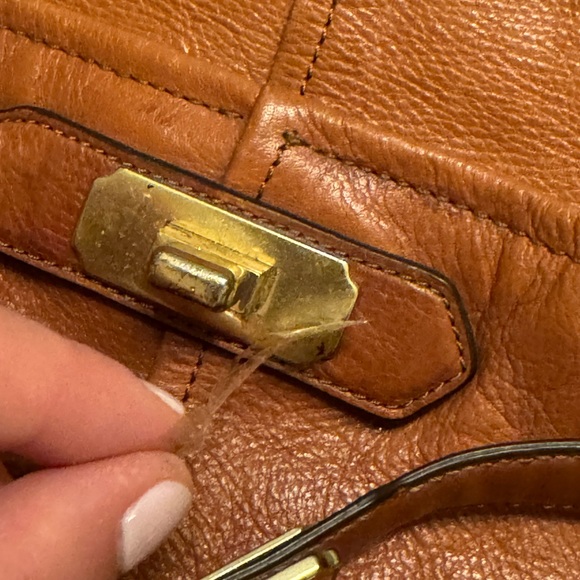 VINTAGE COACH LEATHER CHELSEA ASHLYNN HOBO BAG - Picture 6 of 15